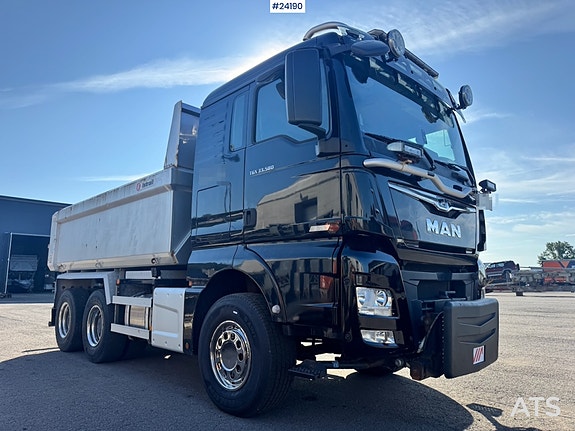 MAN TGX 33.580 6x4 brøyterigget tippbil – leveres EU-godkjent! 9 of 30