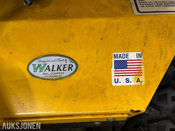 Walker diesel sitteklipper – 132 cm klippebredde MBSYEU 13 of 21