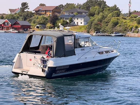 Marex 290 Ankervinsj akter. Baugpropell. Nytt drev 2024 (110 timer). 3 of 30