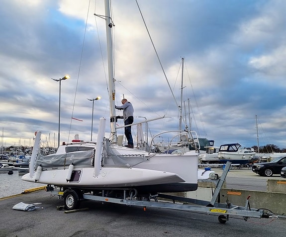 Trimaran - Corsair 750 Dash 2010 modell. 9 of 18