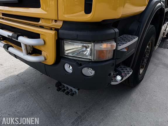 Scania P 400 4X4 + 2 KRANBIL - PALFINGER PK 18002 EH - TIPP - 279 315 KM 9 of 30