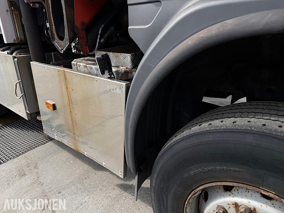 Scania P 400 4X4 + 2 KRANBIL - PALFINGER PK 18002 EH - TIPP - 279 315 KM 17 of 30