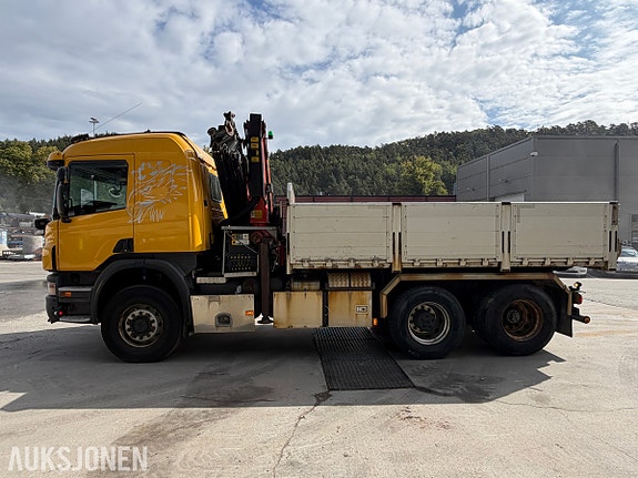 Scania P 400 4X4 + 2 KRANBIL - PALFINGER PK 18002 EH - TIPP - 279 315 KM 2 of 30