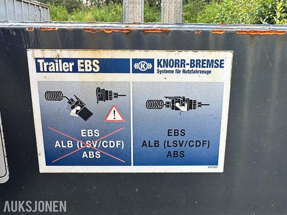 Fliegl Fahrzeugbau DTS 300 3-akslet maskinhenger – 22 850 kg nyttelast 12 of 30
