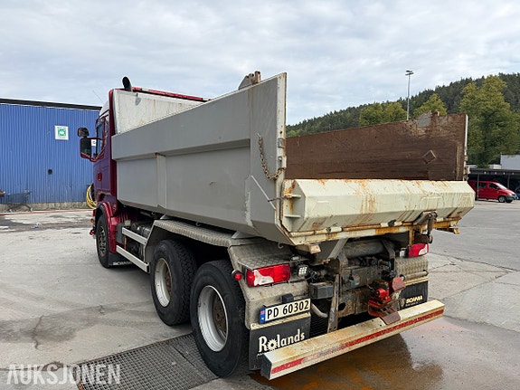 Scania R730 6X4 TIPPLASTEBIL - 730 HK - 2 PEDALS OPTICRUISE - EURO5T - PARABELFJÆRING - 463 547 KM 4 of 30