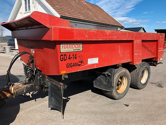 Gigant GD4-14 Dumperhenger Hardox