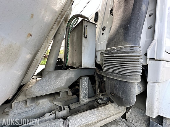 Mercedes-Benz Arocs 3253 med meiller hydraulisk vekselsystem, dumperkasse og betongblander 18 of 30