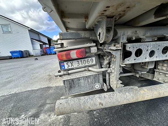 Mercedes-Benz Arocs 3253 med meiller hydraulisk vekselsystem, dumperkasse og betongblander 12 of 30