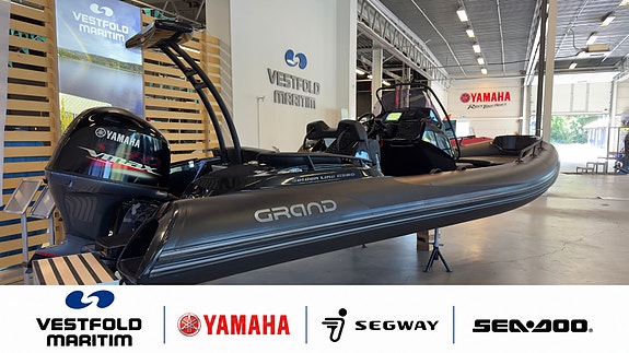 2022 Grand Golden Line 580 UBE - Yamaha F115 VMAX 38t. - Sjøklar & lagring inkl