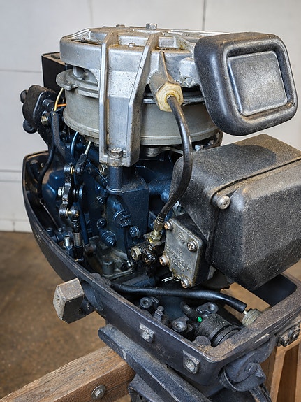 Yamaha 9.9 hk påhengsmotor (plumbert) 8 of 8