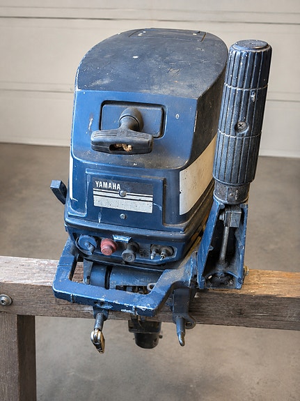 Yamaha 9.9 hk påhengsmotor (plumbert) 5 of 8