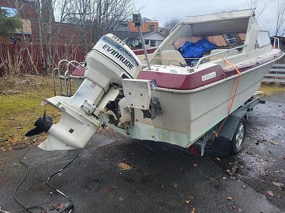 20ft skipsplast med henger 7 of 8