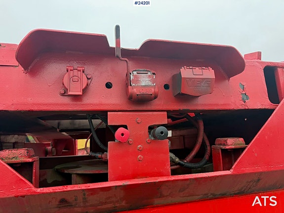Damm 6 SD 382 6 akslet maskinhenger m/ bredding og nedsenk 20 of 21