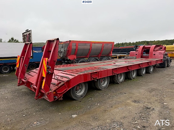 Damm 6 SD 382 6 akslet maskinhenger m/ bredding og nedsenk 3 of 21