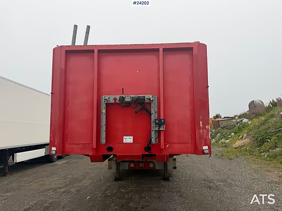 Andre Bodex 4 akslet maskinhenger m/ hydrauliske kjørebruer og uttrekk 8 of 21