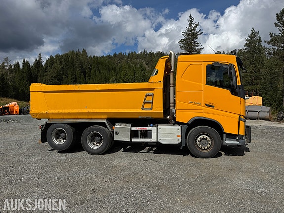 Volvo FH540 6x4 tippbil - Zetterbergs – brøyterigget – 551 hk 4 of 30