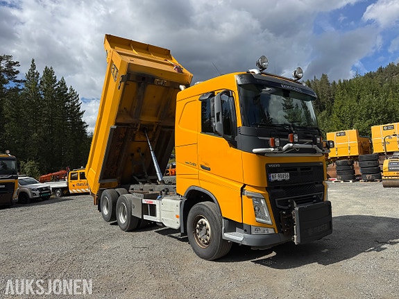 Volvo FH540 6x4 tippbil - Zetterbergs – brøyterigget – 551 hk 10 of 30