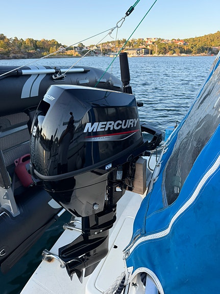 Nesten ny mercury 8hk 26 modell har gåt ca 4 timer 3 of 4