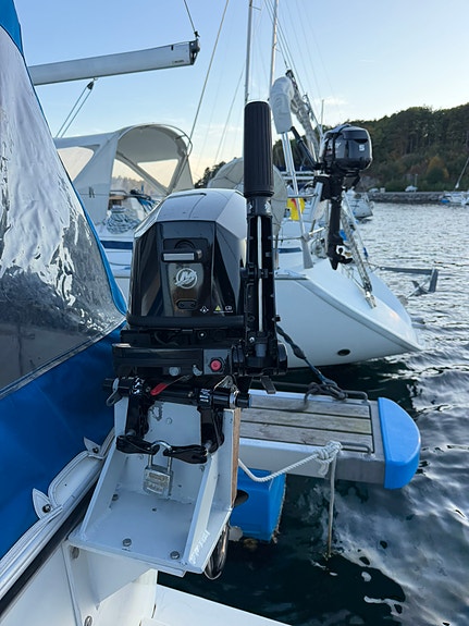 Nesten ny mercury 8hk 26 modell har gåt ca 4 timer 4 of 4
