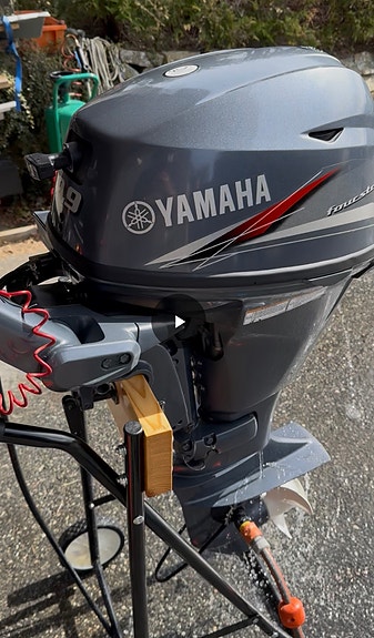Yamaha F 9,9-20 hk kort stamme 2 of 6