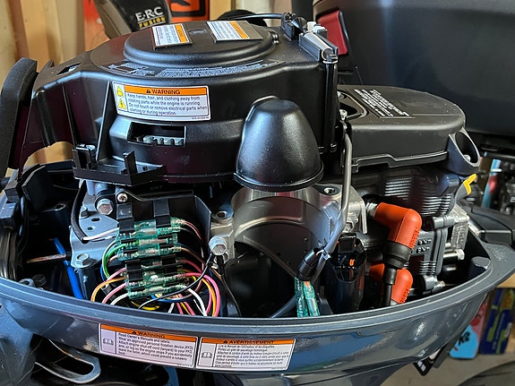 Yamaha 9.9 hk selges 6 of 8