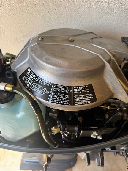 Strøken Yamaha 20hk. Kun vært i ferskvann. (rorkult å speed sett) 7 of 12
