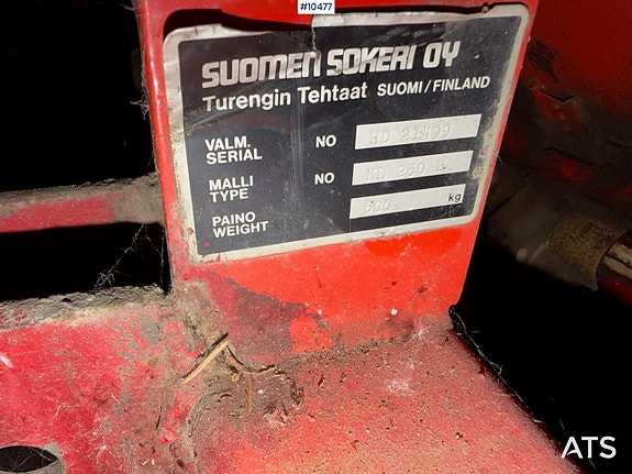 Tume KL 250 B Såmaskin 14 of 15