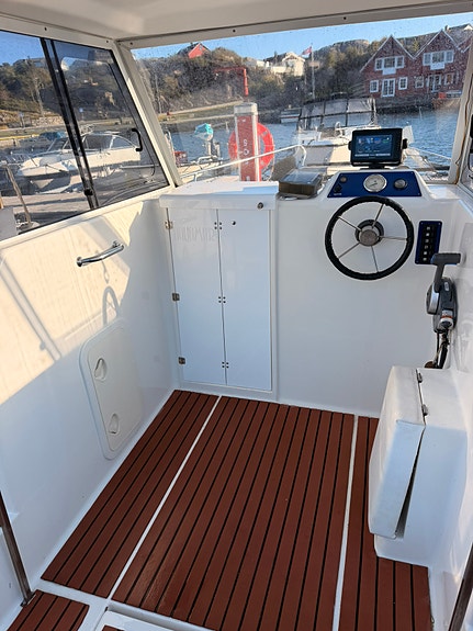 Stødig Pilothouse. 90HK, Reg. henger, Kartplotter/Ekkolodd 5 of 28