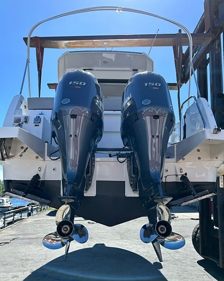 Jeanneau Merry Fisher 895 - 2XYamaha F150,  Kalesje, utestyring, autopilot ++ 8 of 29