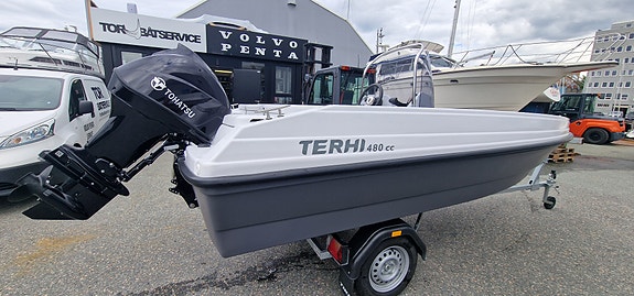 Terhi 480CC - Ferdig klargjort/Leveringsklar med 50 HK Tohatsu 6 of 6