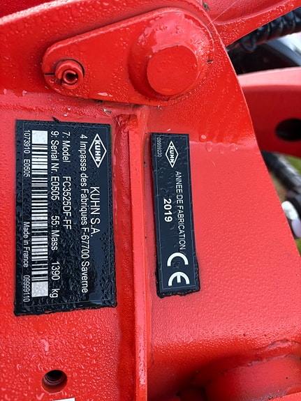 Kuhn FC3525 DF 2019, kr 249 000,-