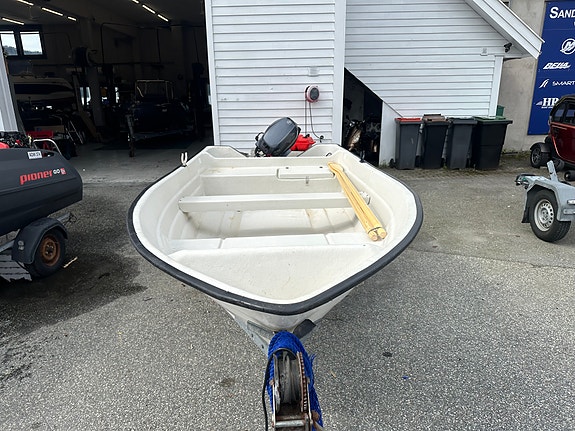 Siddis 410 med Yamaha F9.9HMHL(15) + henger 4 of 7