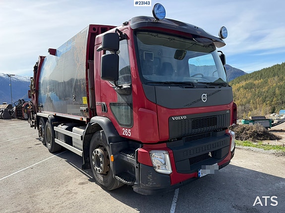 Volvo FE 2 kammers Renovasjonsbil 5 of 30