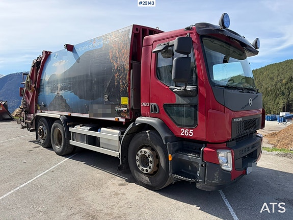 Volvo FE 2 kammers Renovasjonsbil 2 of 30