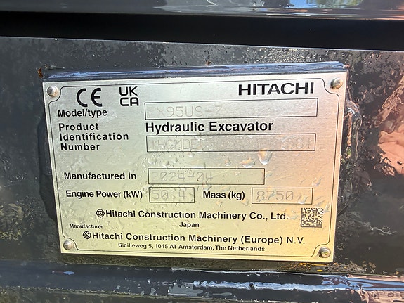 Hitachi ZX95US-7 6 of 6