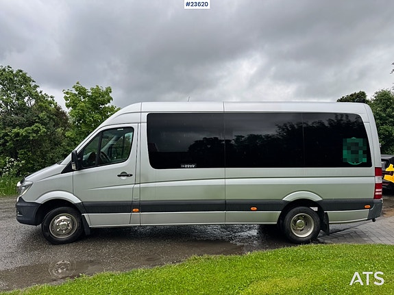 Mercedes-Benz Sprinter 519CDI Minibuss – 17 Seter SE VIDEO 3 of 30