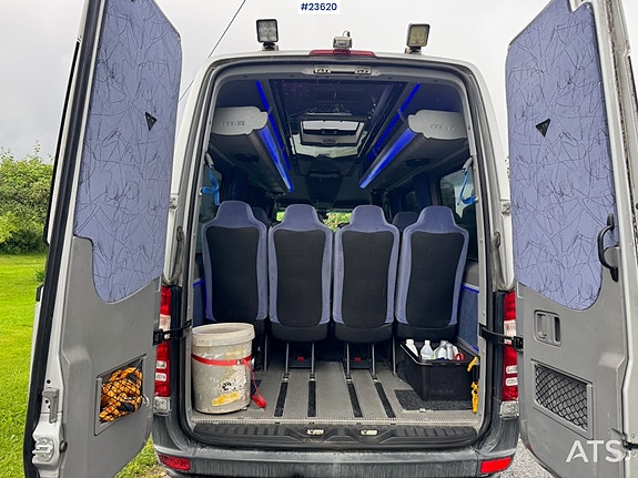 Mercedes-Benz Sprinter 519CDI Minibuss – 17 Seter SE VIDEO 22 of 30