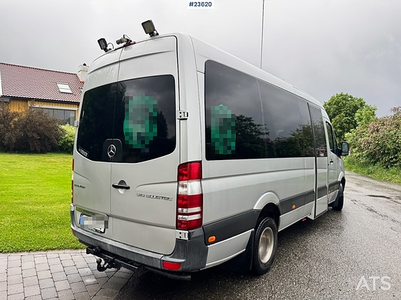 Mercedes-Benz Sprinter 519CDI Minibuss – 17 Seter SE VIDEO 7 of 30