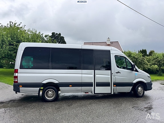 Mercedes-Benz Sprinter 519CDI Minibuss – 17 Seter SE VIDEO 9 of 30