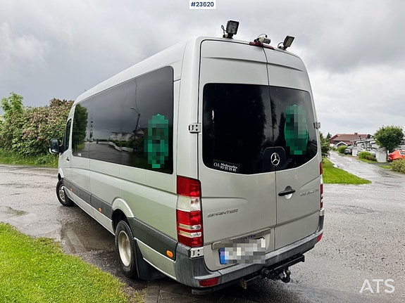 Mercedes-Benz Sprinter 519CDI Minibuss – 17 Seter SE VIDEO 5 of 30