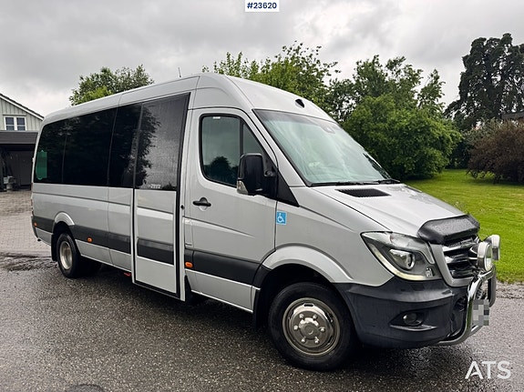 Mercedes-Benz Sprinter 519CDI Minibuss – 17 Seter SE VIDEO 10 of 30