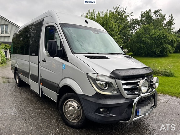 Mercedes-Benz Sprinter 519CDI Minibuss – 17 Seter SE VIDEO 11 of 30