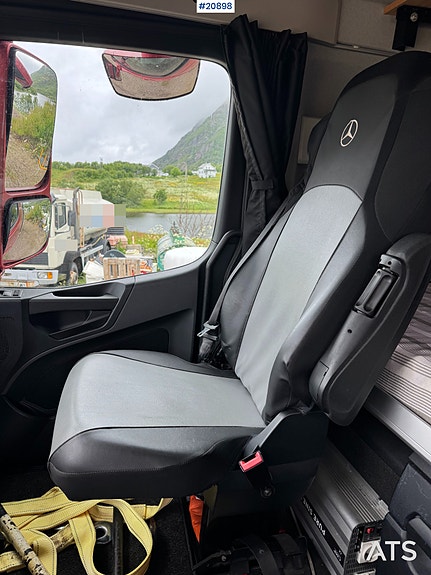 Mercedes-Benz Arocs 2858 6x4 komplett brøyterigget m/underliggende skjær (lekkasje på retarder) 11 of 14