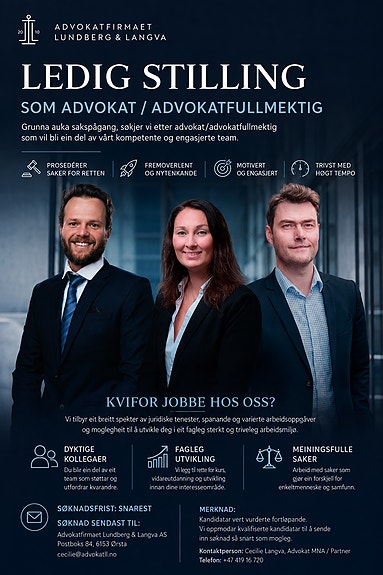 Bilde 1 av 1 i jobbannonse-galleriet