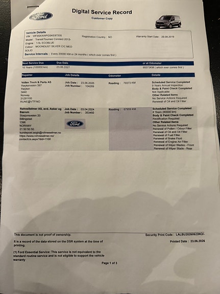 Ford Transit Connect 26 of 26