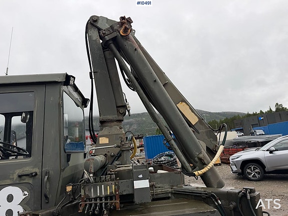 Mercedes MB-trac 1000 4x4 traktor m/ frontlaster og kran 18 of 30