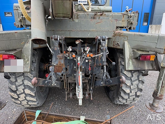 Mercedes MB-trac 1000 4x4 traktor m/ frontlaster og kran 20 of 30