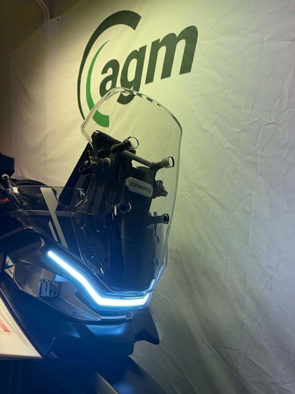 CFMOTO 800 MT-X 2026 AGM edition med sidevesker, tankbag og Leo Vince potte 6 of 12