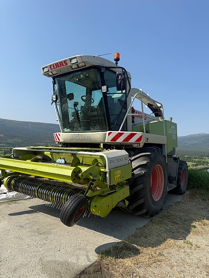 Claas Jaguar 850 4wd Finsnitter