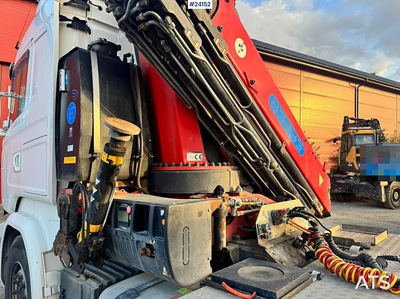 Scania R580 6x2 Krantrekker m/ 30 t/m Effer kran. SE VIDEO 27 of 30